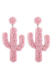 Cactus Bead Earrings MOQ 5PCs