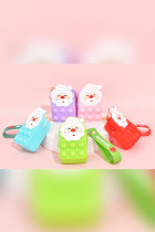 POP IT Santa Claus Coin Purse Keychain Push Bubble Unishe Wholesale MOQ5pcs