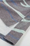 V Neck Front Pocket Camo Tee