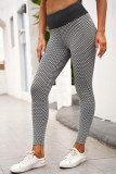 Gray High Waisted Butt Lifting Yoga Gym Leggings
