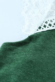Green Lace Knit Tank