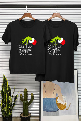 Drink up Grinch Couple Shirt Unishe Wholesale