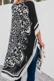 Black Tokyo Medallion Kimono