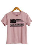 Let's Go Brandon Short Sleeve Graphic Tee Unishe Wholesale