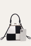 Corduroy Plaid Checked Crossbody Bag MOQ 3PCs