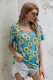 Sunflower Hollow Out T-shirt