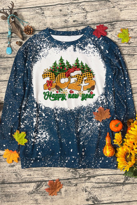 2023 Happy New Year Long Sleeve Top Women UNISHE Wholesale