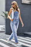 One-piece Denim Jumpsuit
