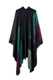 Color Block Cape Cardigans