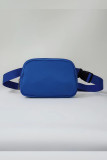 Plain Nylon Adjustable Belt Waist Bag MOQ 3pcs