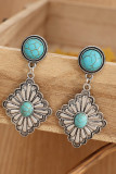 Turquoise Diamond Vintage Earrings MOQ 5pcs