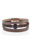 Multilayer Crystal Knit Bracelet MOQ 5pcs