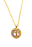 Alloy Tree Necklace MOQ 5PCs