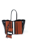 Beach Neoprene Tote Bag with Purse Unishe Wholesale MOQ 3PCS