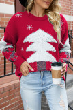 Xmas Tree Knit Pullover Sweaters