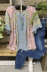 Floral Print Pleated Ruffle Sleeve Top Unishe Wholesale