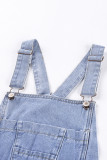 One-piece Denim Jumpsuit