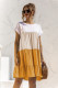 Color Block Boho Dress