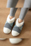 Color Block Knit Ankle Slipper Socks MOQ 12pcs