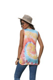 Tie Dye Twisted Tank Top