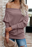 Pink Ribbed Zip Knit Top