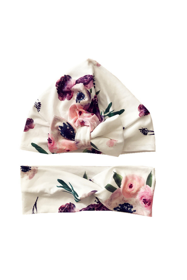 Family Matching Printed Bow Knot Headband Unishe Wholesale MOQ 5pcs