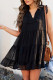 Swiss Dot Tiered Babydoll Mini Dress