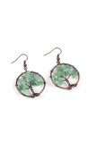 Stones Circle Earrnings Unishe Wholesale MOQ 5pcs