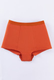 Plain Elastic Waist Boyshorts Boxer