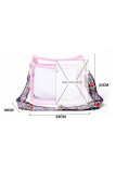 Printed Strap Clear Crossbody Bag MOQ 3pcs