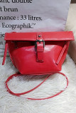 Solid Color Adjustable PU Leather Hand Bag Unishe Wholesale MOQ 3PCS