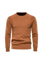 Diamond Knit Men's Pullover Sweaters