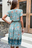 Bohemian Floral Print Dress Unishe Wholesale