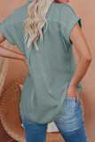 Linen Button Short Sleeves Shirt