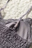 Gray Sunrise to Sunset Lace Bra