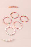 Clay and Beads Bracelet MOQ 5pcs