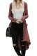 Solid Color Long Cardigan With Pockets