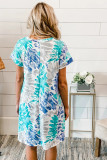 Remain the Same Blue Tie Dye Dress