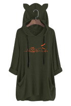 Halloween, Pumpkin, Heartbeat, Spooky Pockets Hooded Dress Unishe Wholesale