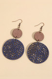 Boho Hollow Out Circle Earrings MOQ 5pcs