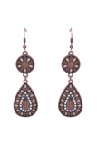 Bohemian Hollow Out Tassel Western Earrings MOQ 5pcs