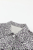 Leopard Print Casual Jacket