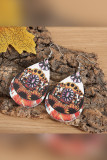 Sunflower Printing Earrings Unishe Wholesale