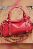 Solid Color Tassel Zip Up Tote Bag Unishe Wholesale MOQ 3PCS