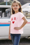 Pink MINI Matching Girls' Tee