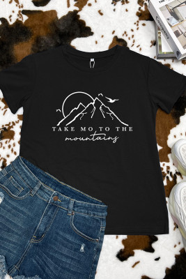 Take Me to the Mountains Graphic Tee Unishe Wholesale