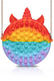 POP IT Push Bubble Colorful Handbag Unishe Wholesale MOQ 3PCS