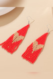 Bohemian Tassel Earrings MOQ 5PCS