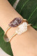 Crystals and Stones Bracelet MOQ 3pcs