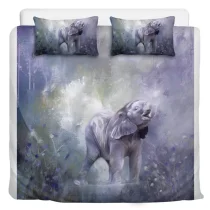 CozyMy A Cute Baby Elephant 3 Pcs Beddings